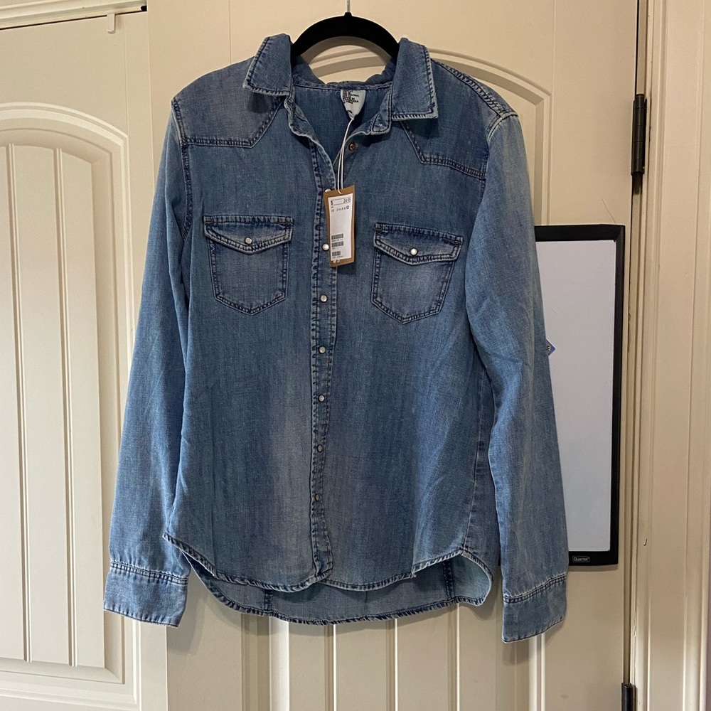 Denim Button Down